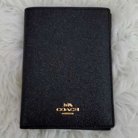 Coach Other - Coach Leather Passport Case
